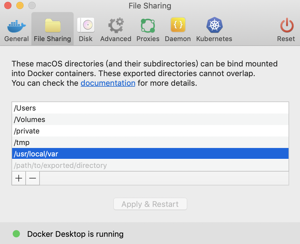 clean install docker for mac